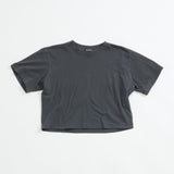 Relaxed Crop Tee (Stretch Limo)