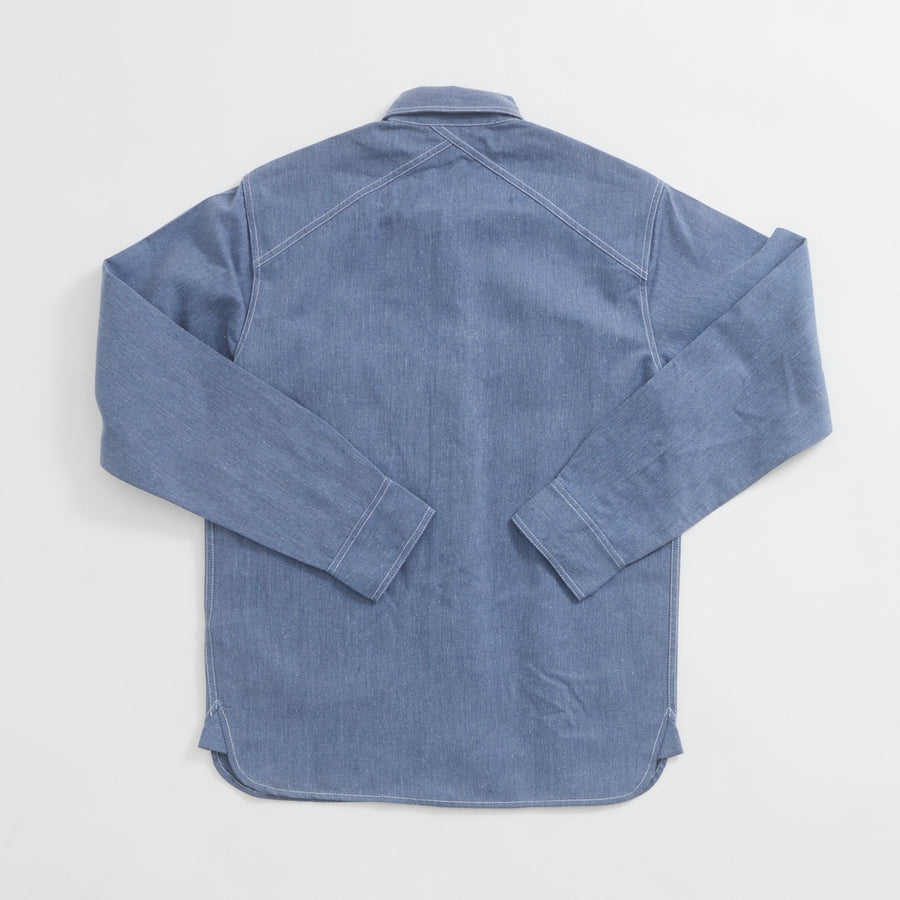 Crosscut Western (Cerulean Handloom Khaki Denim)
