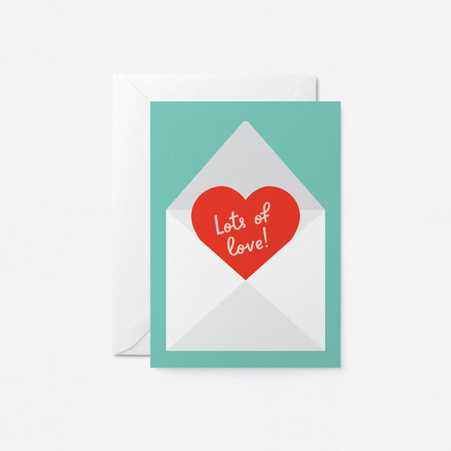 Lots of love - Greeting Card