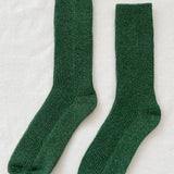 Winter Sparkle Socks (Evergreen)