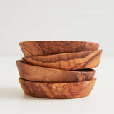 Italian Olivewood Aperitivo Bowls - Set of 4
