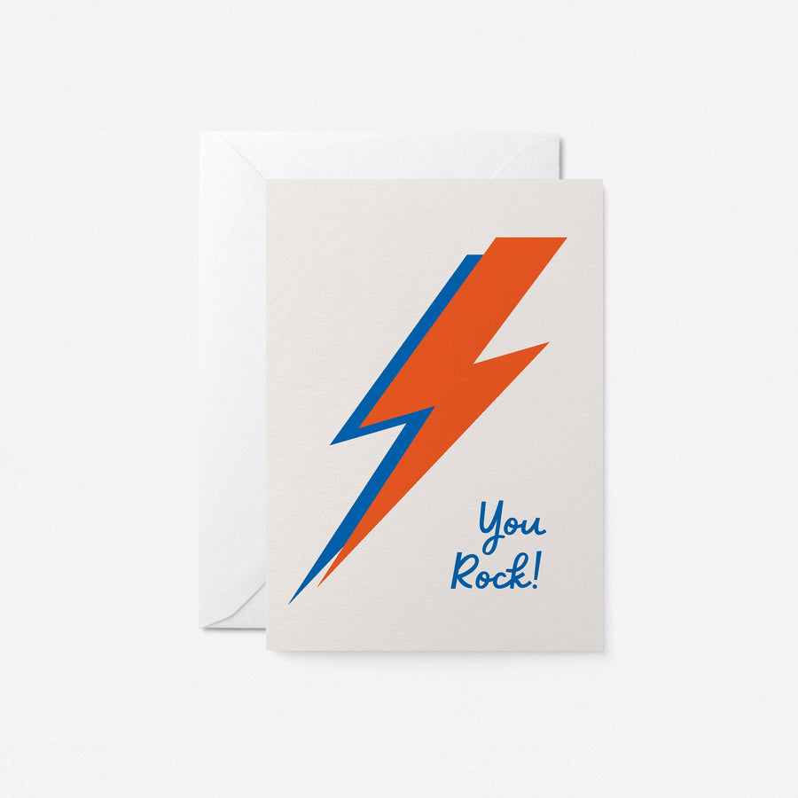 You Rock - Friendship Greeting Card