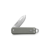 The Elko (Primer Gray/Stainless/G10/Straight)