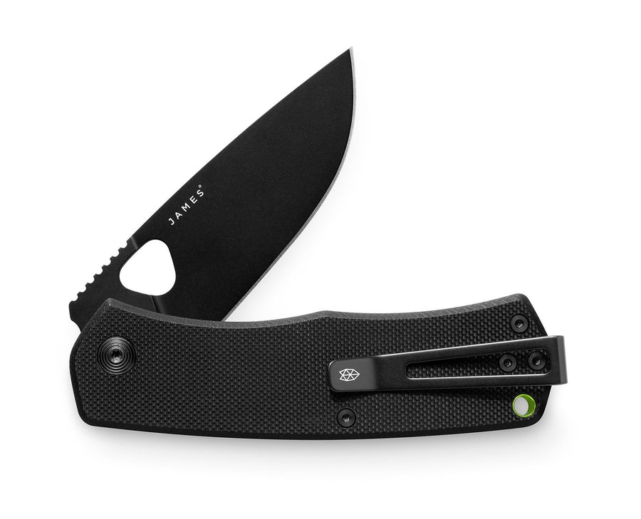 The Folsom (Black/Black/G10/Straight)