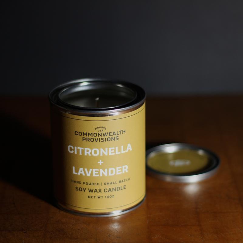 Citronella Candle: Citronella + Lavender