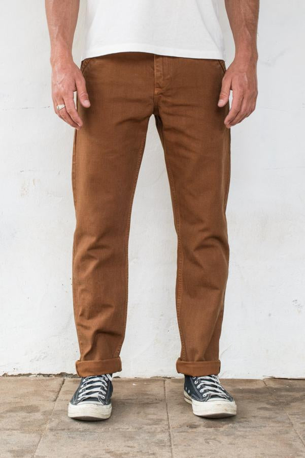 Workers Chino Slim Fit 14 Ounce (Rust)
