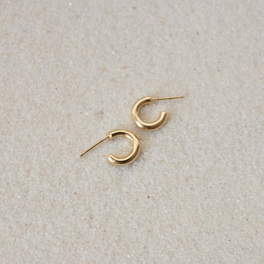 Lil Jane Hoops (Gold Plate)